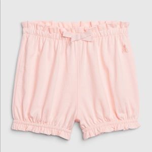 BabyGap light pink ruffle shorts